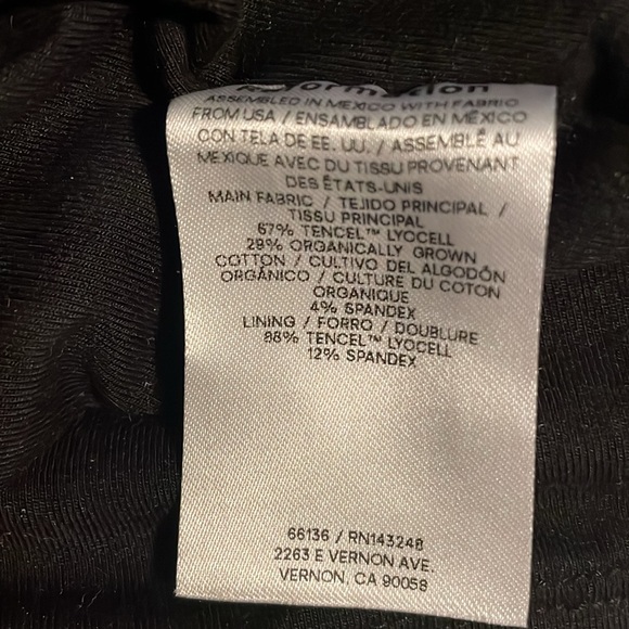 Reformation Josefina Maxi Dress in Black - Picture 10 of 10